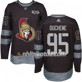 Ottawa Senators Trikot Matt Duchene 95 1917-2017 100th Anniversary Adidas Schwarz Authentic - Herren